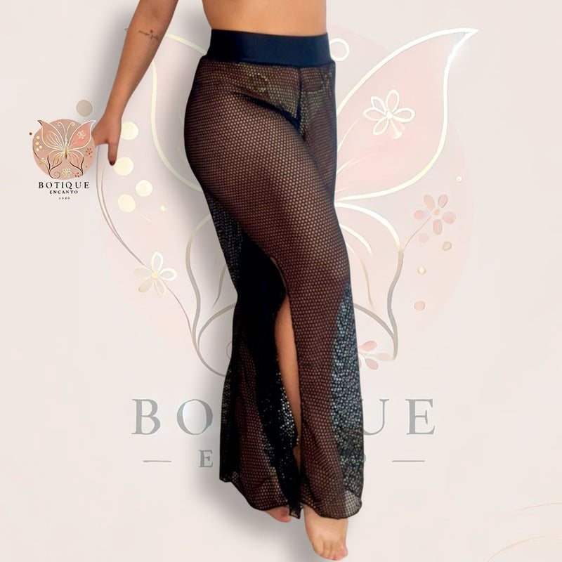 Calça Saída de Praia em Tela